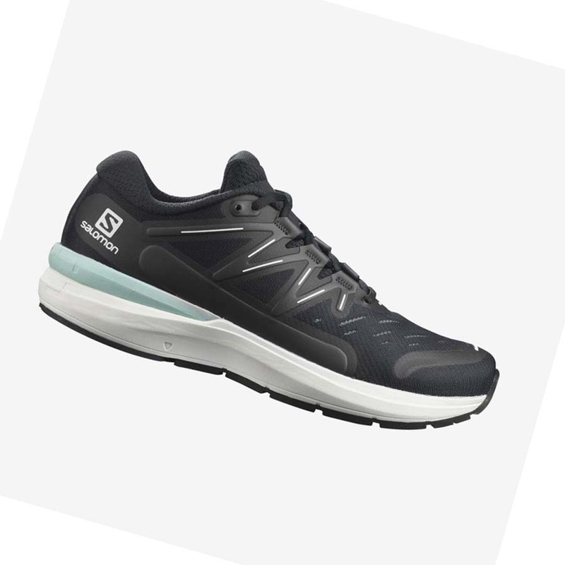 Salomon SONIC 4 Confidence Futócipő Férfi Fekete Fehér | 95127-MILP