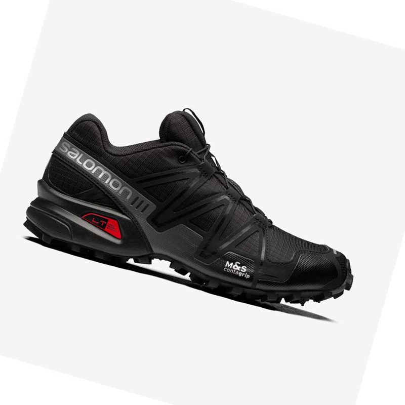 Salomon SPEEDCROSS 3 Tornacipő Női Fekete | 83509-NXEL
