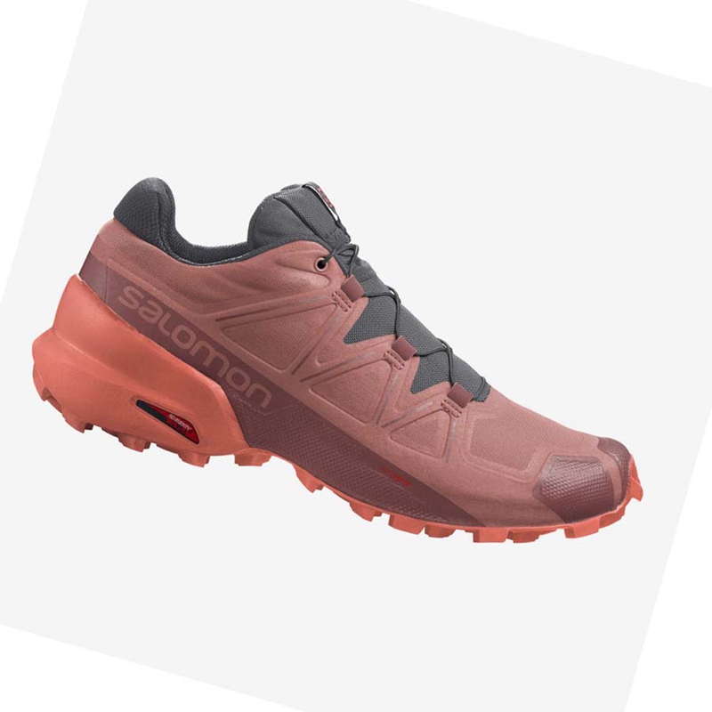 Salomon SPEEDCROSS 5 Trail Futócipő Női Narancssárga | 18049-NUFA