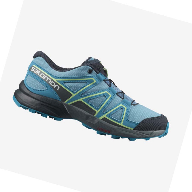 Salomon SPEEDCROSS Trail Futócipő Gyerek Kék | 01587-SHZO