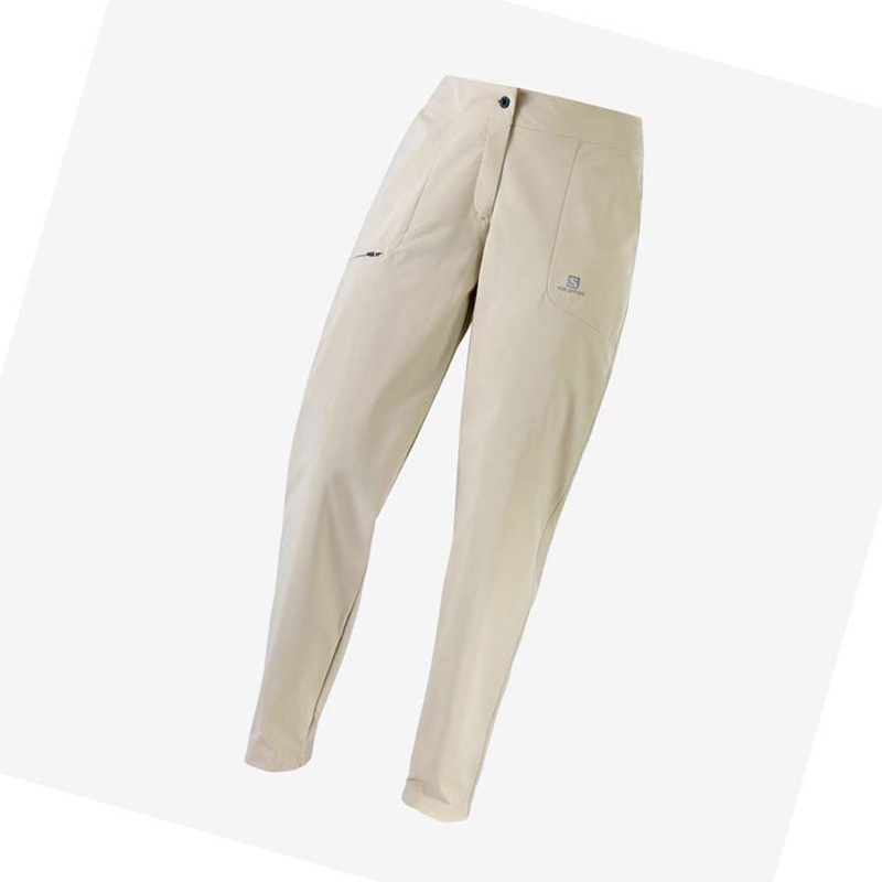 Salomon WAYFARER CITY Nadrág Női Fehér | 92504-NLZG