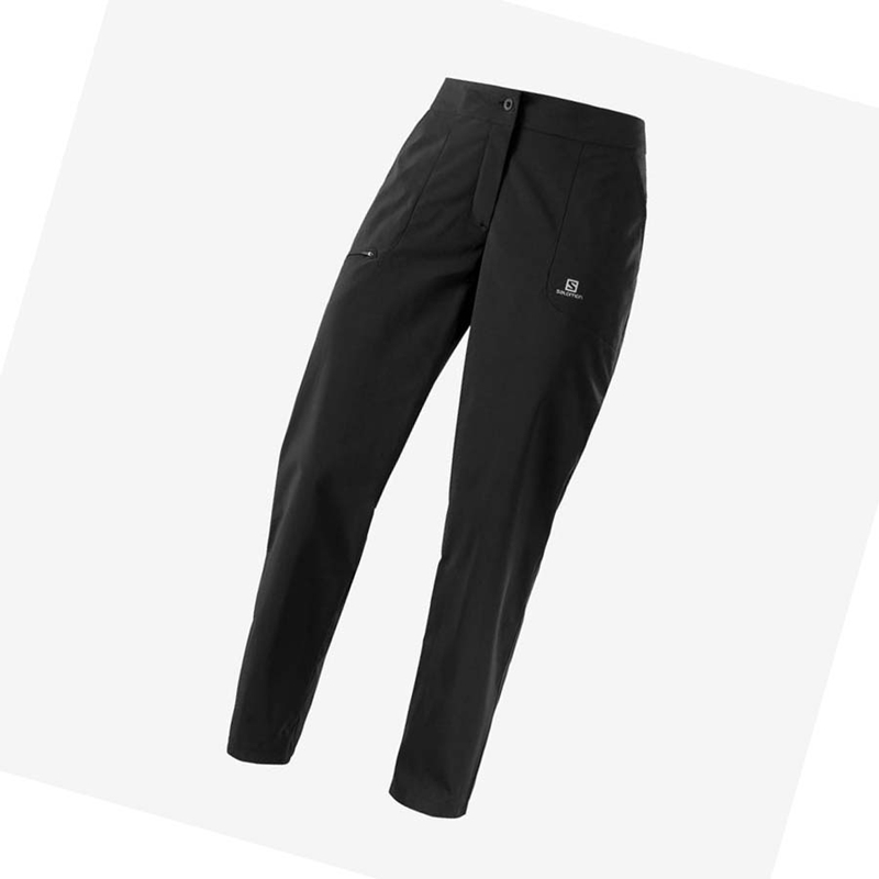 Salomon WAYFARER CITY Nadrág Női Fekete | 21046-UXTF