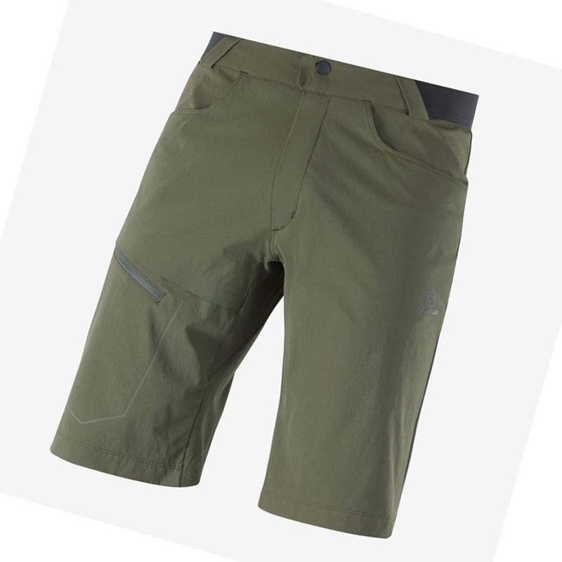 Salomon WAYFARER Rövidnadrág Férfi Olivazöld | 67530-XPNC