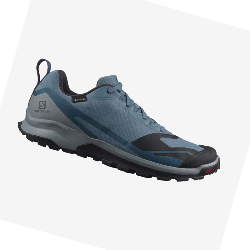 Salomon XA COLLIDER 2 GORE-TEX Trail Futócipő Férfi Kék | 42150-BGZE