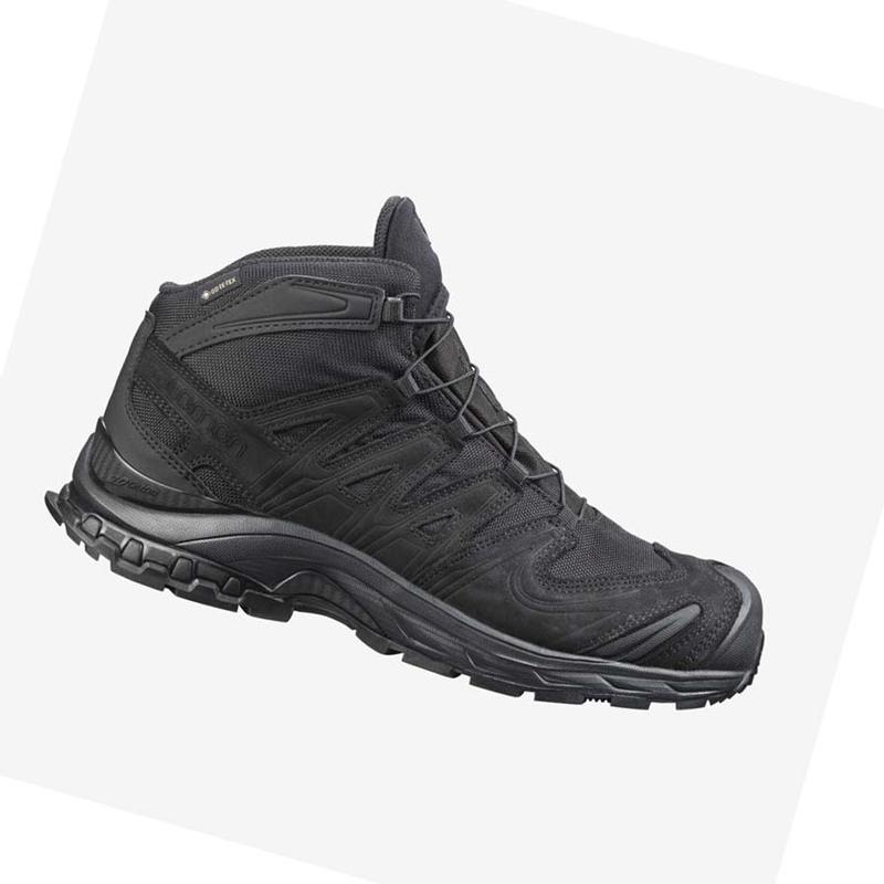 Salomon XA FORCES MID GORE-TEX EN Csizma Férfi Fekete | 16480-OHEK