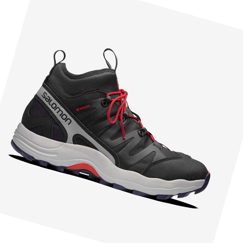 Salomon XA PRO 1 MID GORE-TEX Tornacipő Női Fekete | 78236-PHMI