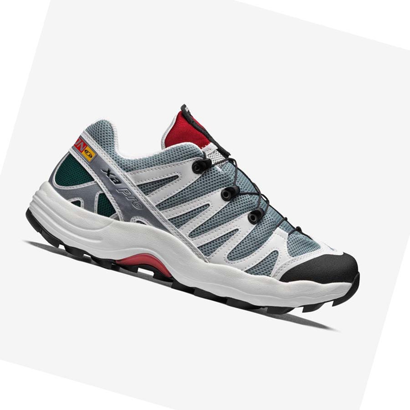 Salomon XA PRO 1 Tornacipő Férfi Fehér Szürke | 50761-QHKC