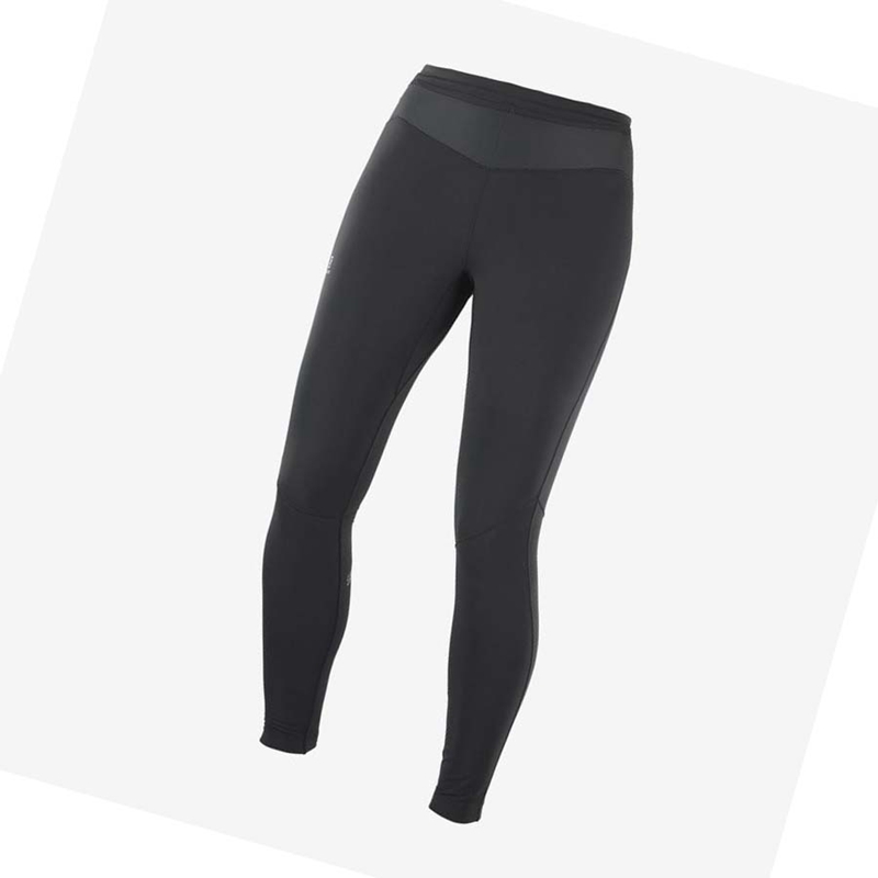 Salomon XA WARM Nadrág Női Fekete | 61342-ZCTW