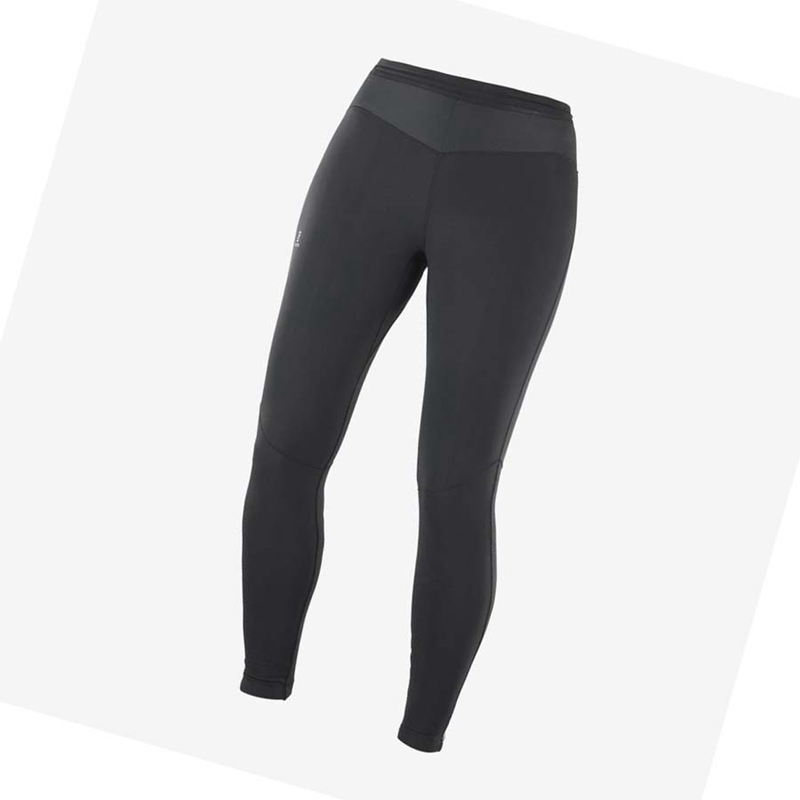 Salomon XA WARM Nadrág Női Fekete | 69027-OTDJ
