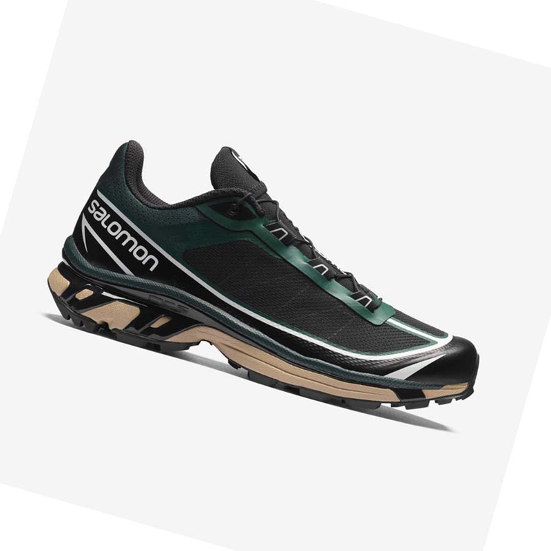 Salomon XT-6 FT Tornacipő Férfi Fekete Olivazöld | 30647-IAYF