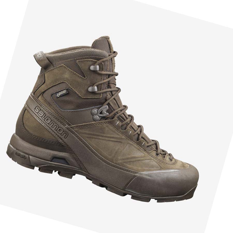 Salomon X ALP GORE-TEX FORCES Csizma Férfi Barna | 72509-BALE