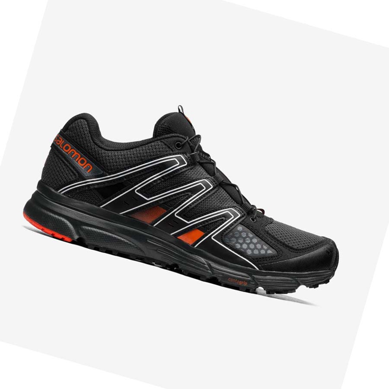 Salomon X-MISSION 3 Tornacipő Női Fekete Piros | 76304-XFHY